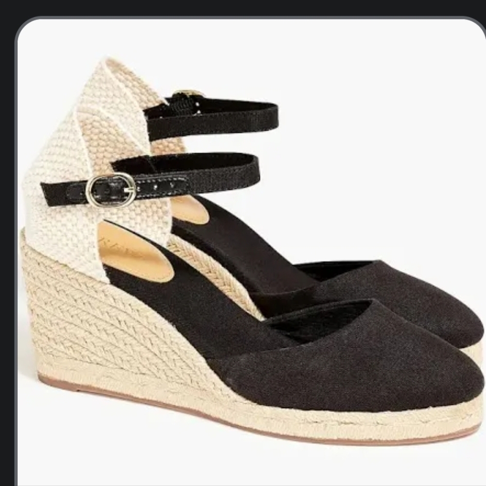 J. Crew Espadrille Wedge Sandals